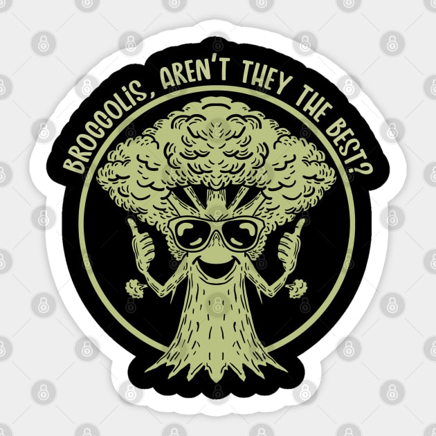 Cool Broccolis Mono Sticker by nickbeta